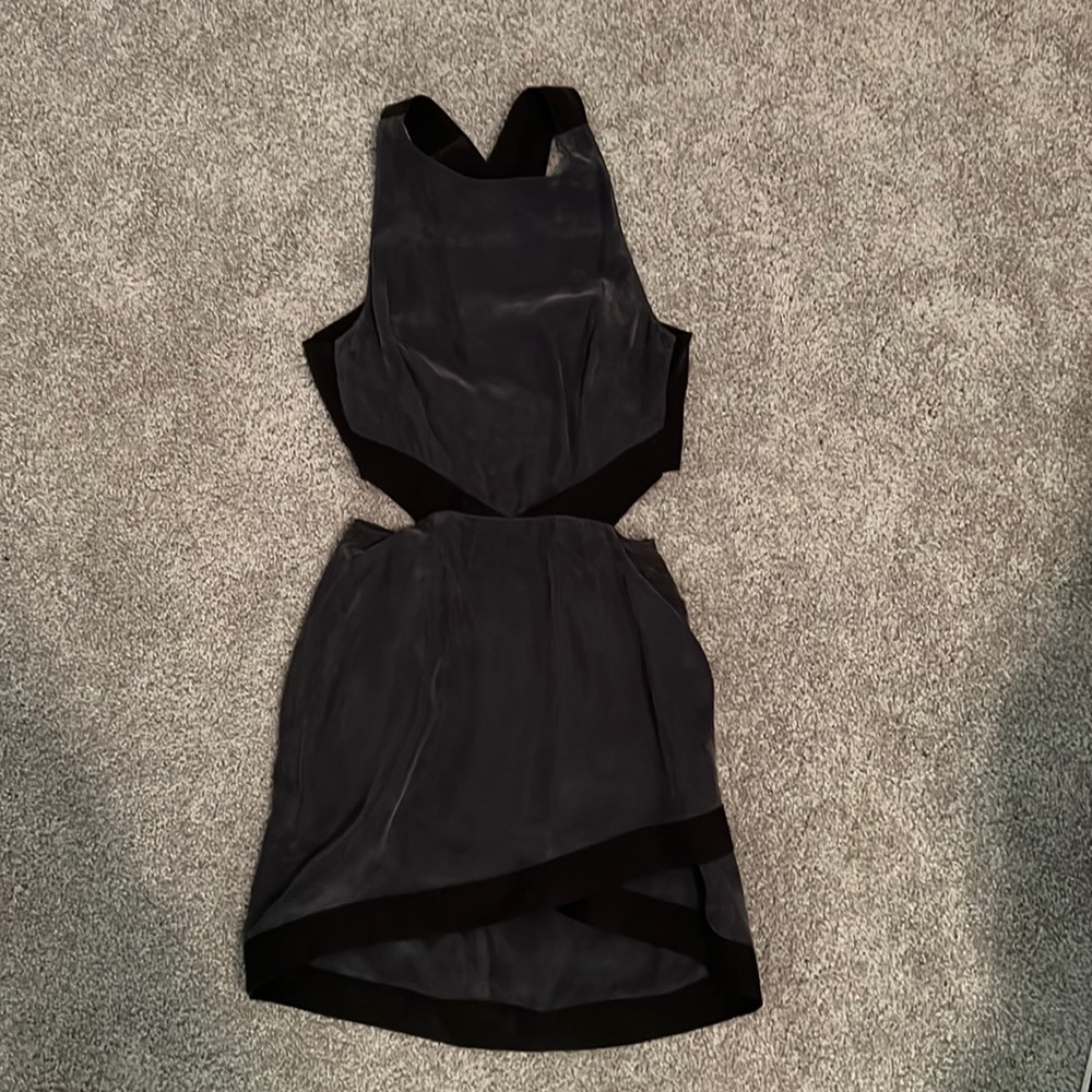 NBD cutout cross back mini dress. Only worn once!